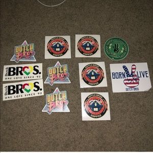 Dutch Bros stickers